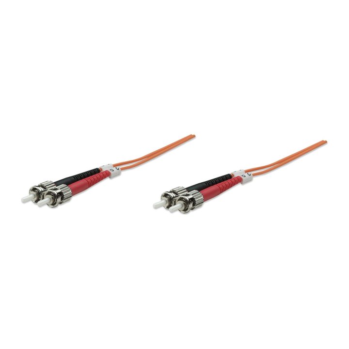 Intellinet 510325 5 m ST Orange Fiber Optic and InfiniBand Cable