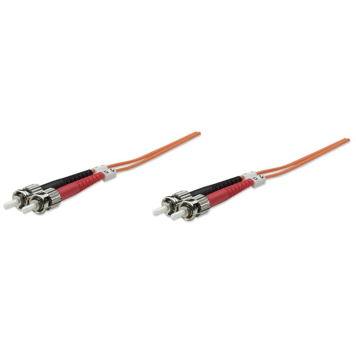 Intellinet 510325 Cable de fibra óptica e InfiniBand 5 m ST Naranja