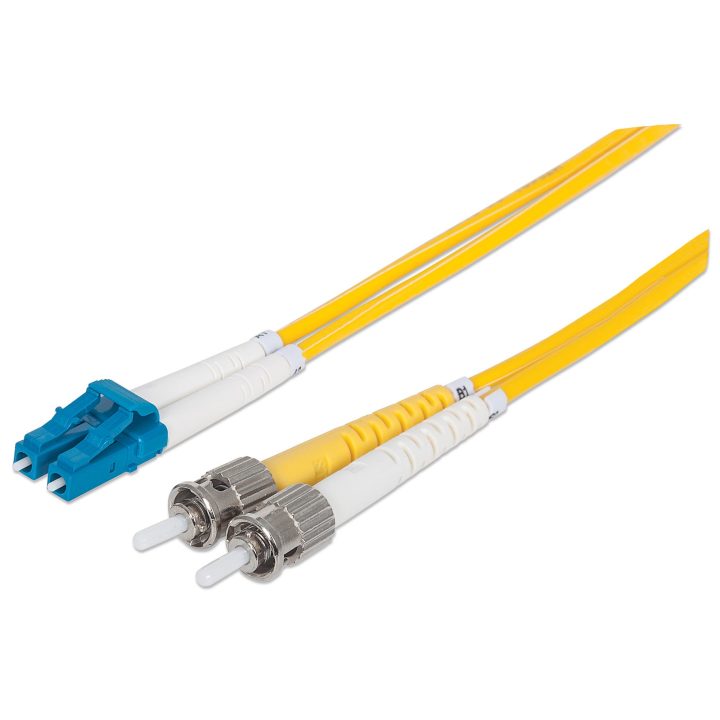 Intellinet 516976 Fiber Optic and InfiniBand Cable 5 m LC ST Yellow