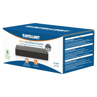 Intellinet 561730 switch Fast Ethernet (10/100) Preto
