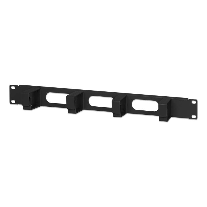 Intellinet Panneau de gestion des câbles 19", 1U, 4 anneaux…