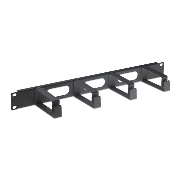 Intellinet Panneau de gestion des câbles 19", 1U, 4 anneaux…