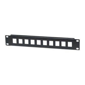 Intellinet Blank Patch Panel 10", 1U, 10 Ports, Black