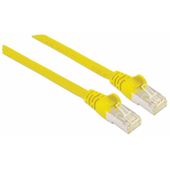 Intellinet 740647 Yellow Network Cable 0.5 m Cat7 S/FTP (S-STP) Around