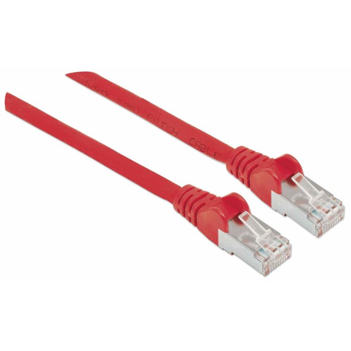 Intellinet 740692 cabo de rede Vermelho 1 m Cat7 S/FTP (S-STP)…