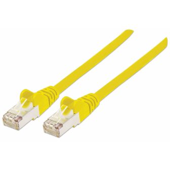 Intellinet 740746 Yellow Network Cable 10 m Cat7 S/FTP (S-STP) Round