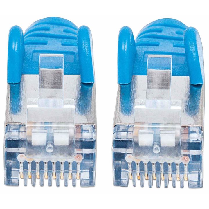 Intellinet 740913 cable de red Azul 3 m Cat7 S/FTP (S-STP) Alrededor