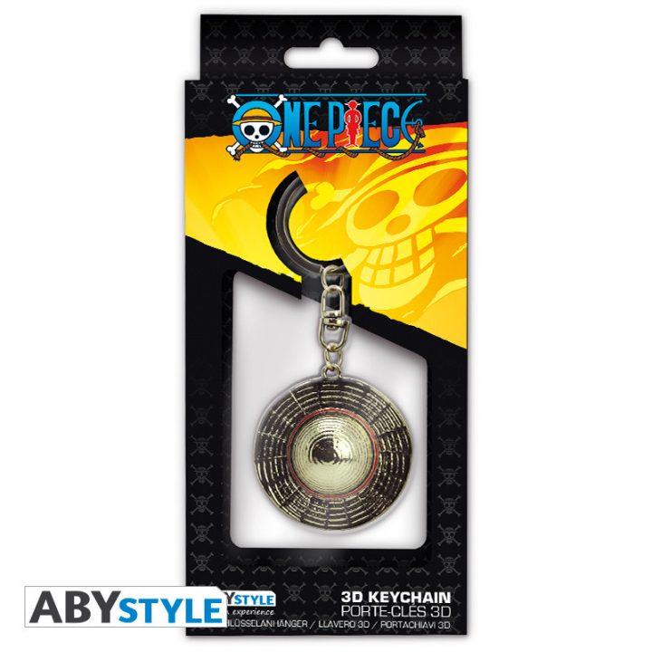 Abystyle One Piece Luffy Straw Hat Keychain (ABYKEY329)