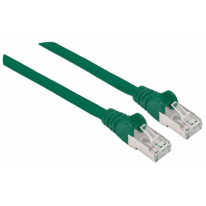 Intellinet 741071 Green Network Cable 10 m Cat7 S/FTP (S-STP) Round
