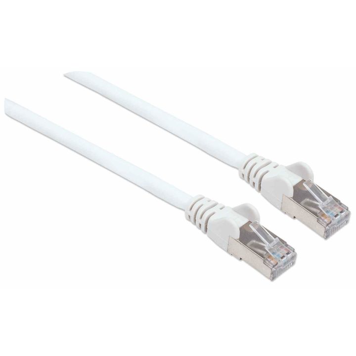 Intellinet 741385 White Network Cable 2 m Cat7 S/FTP (S-STP) Around