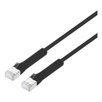 Intellinet 745109 cable de red Negro 2 m Cat6a F/FTP (FFTP) Alrededor