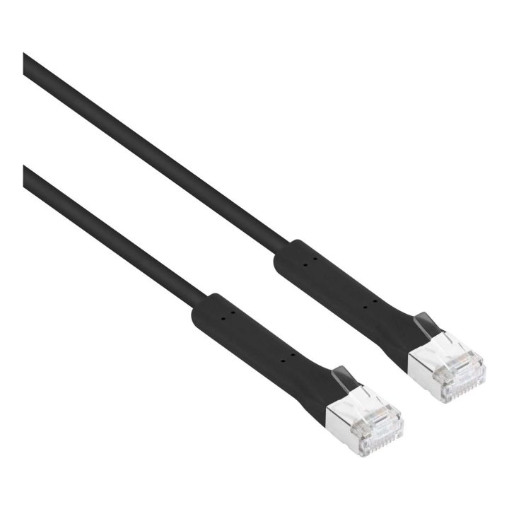Intellinet 745109 cable de red Negro 2 m Cat6a F/FTP (FFTP) Alrededor