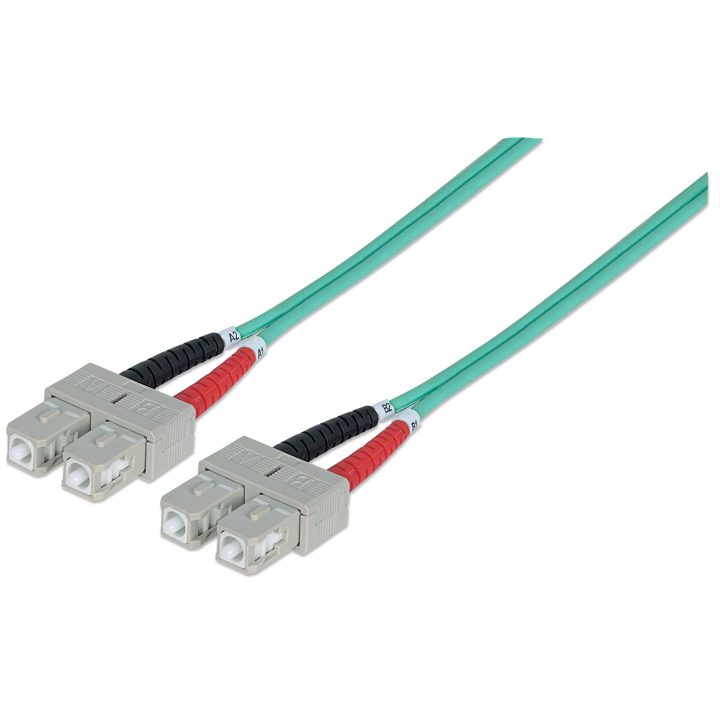 Intellinet 751100 Cabo de fibra óptica e InfiniBand 3 m SC Cor…