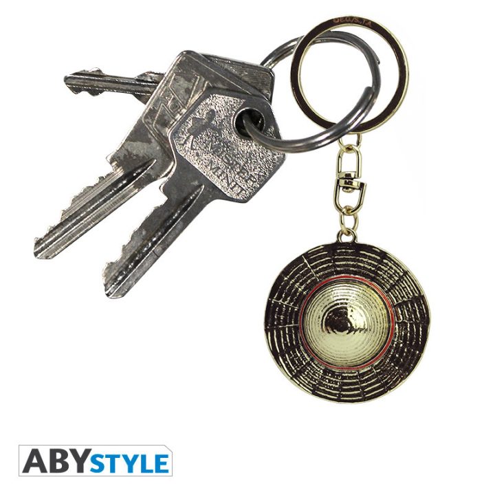 Abystyle One Piece Luffy Straw Hat Keychain (ABYKEY329)