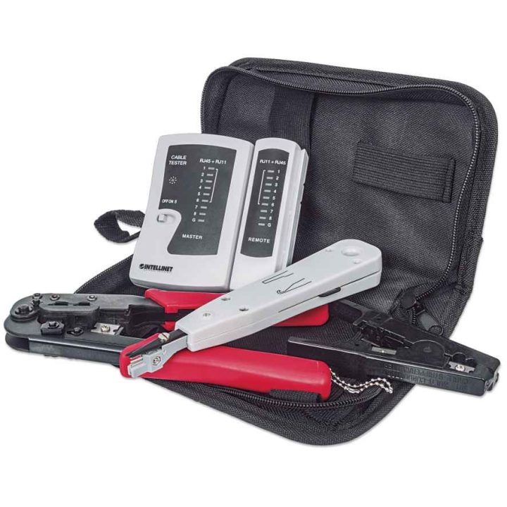 Kit de ferramentas de rede Intellinet com 4 peças