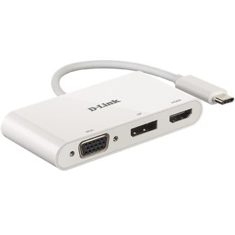 D-Link DUB-V310 base para portátil y replicador de puertos Alámbrico…