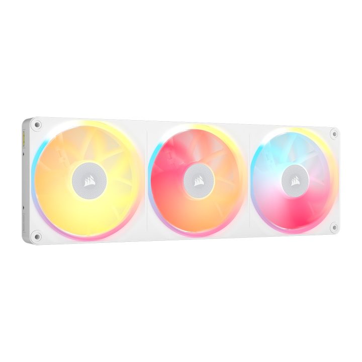 Ventilador de caixa Corsair LX RGB Series iCUE Link LX360 RGB White…