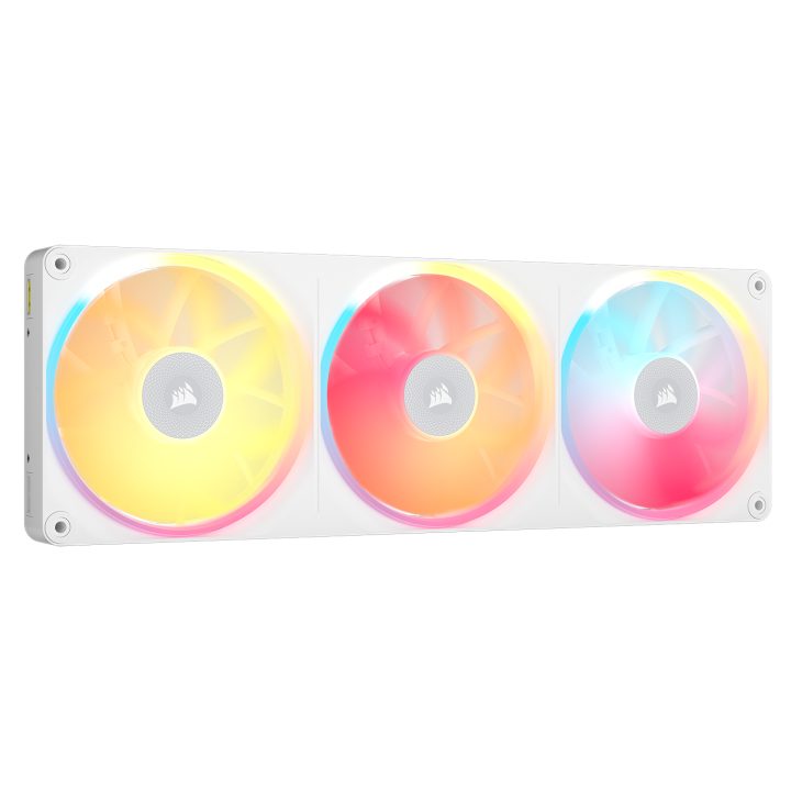Ventilador de caixa Corsair LX RGB Series iCUE Link LX360 RGB White…