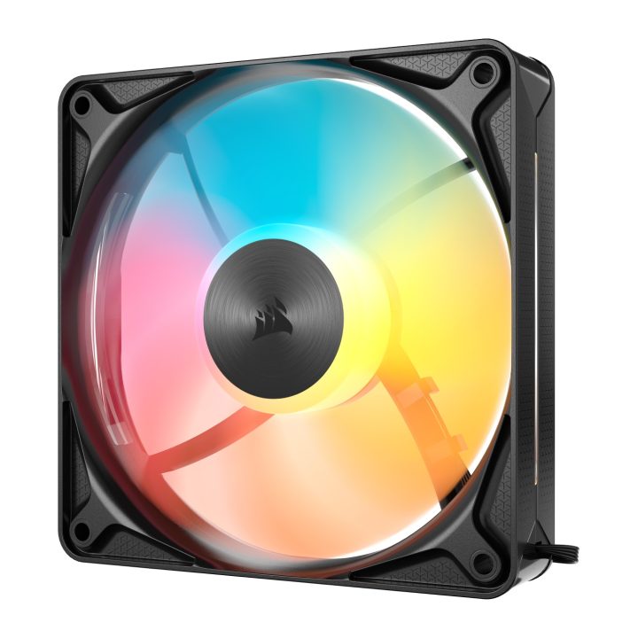 Ventilador caja Corsair RS120 ii ARGB 120mm ARGB fan single pack…