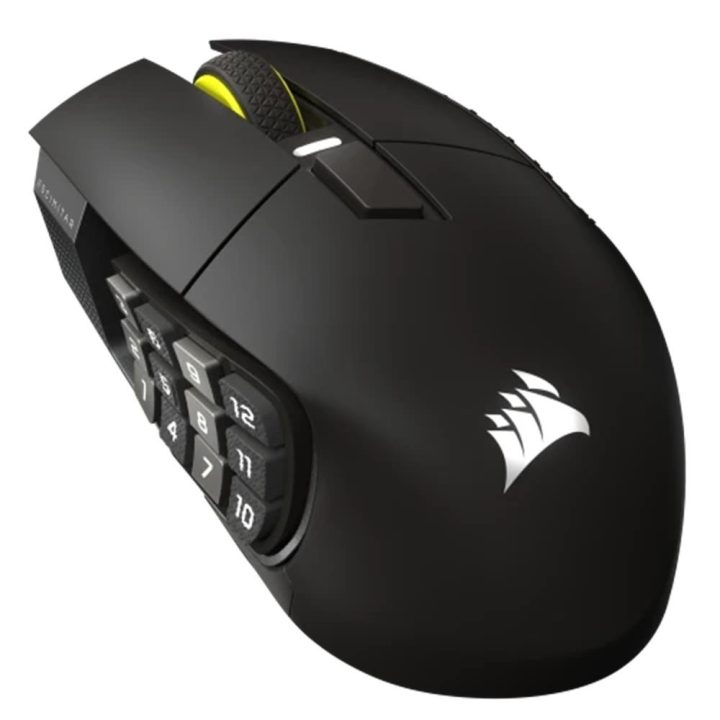 Corsair Scimitar Elite Wireless SE Right-Handed Gaming Mouse RF…