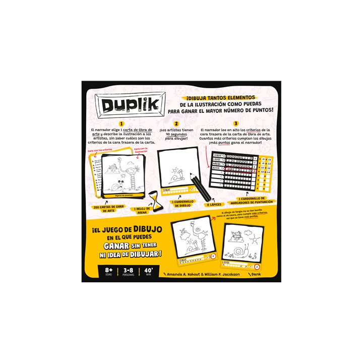 Asmodee Jogo de tabuleiro duplik (ZYGDUP0101ES)