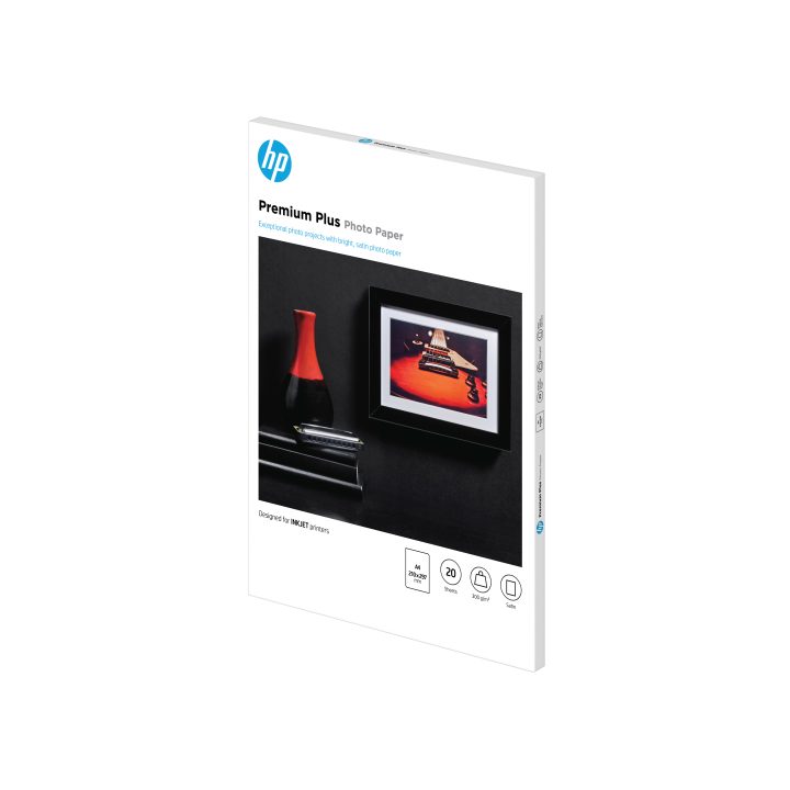 HP Papel fotográfico Premium Plus brilhante de 300 g/m2 A4 (210 x 297…