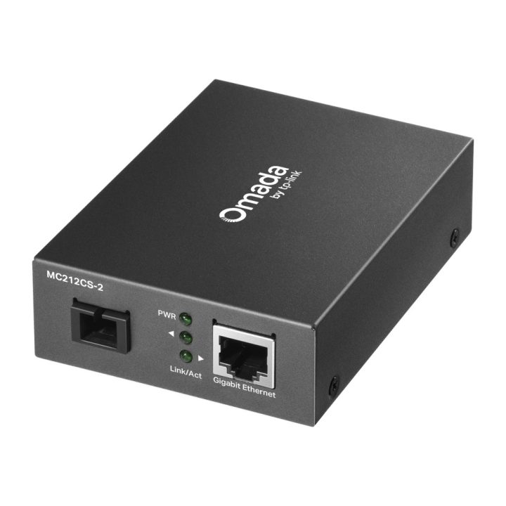 TP-Link Omada MC212CS-2 1000 Mbit/s 1550 nm Single-mode Media…