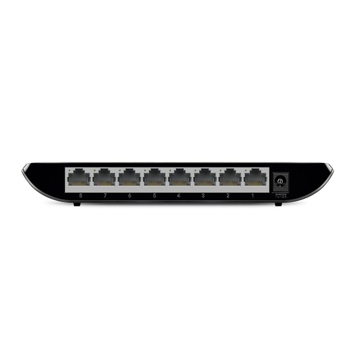 TP-Link TL-SG1008D Unmanaged Gigabit Ethernet (10/100/1000) Black