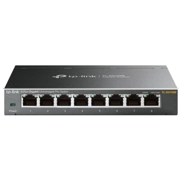 TP-Link TL-SG108E switch Gestionado L2 Gigabit Ethernet (10/100/1000)…