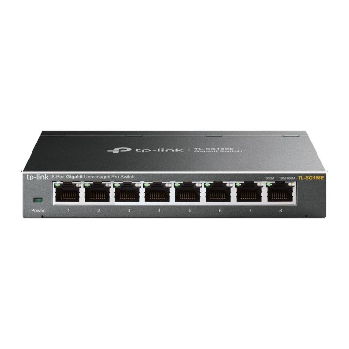 TP-Link TL-SG108E Managed L2 Gigabit Ethernet (10/100/1000) Switch…