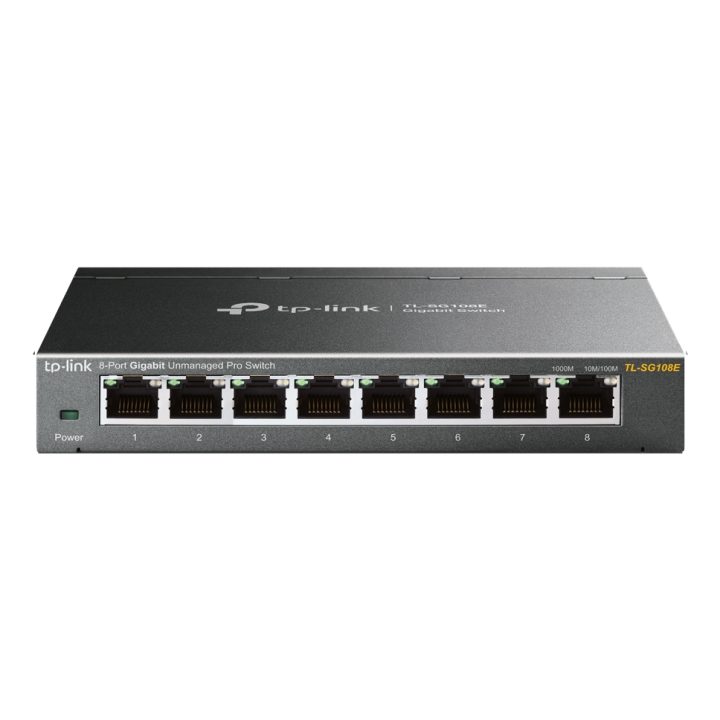 TP-Link TL-SG108E switch Gestionado L2 Gigabit Ethernet (10/100/1000)…