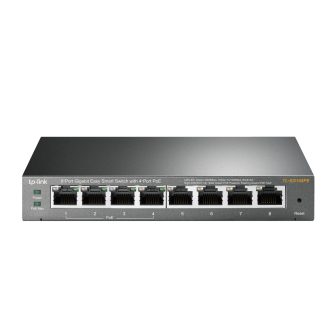 TP-Link TL-SG108PE Gestionado L2 Gigabit Ethernet (10/100/1000)…