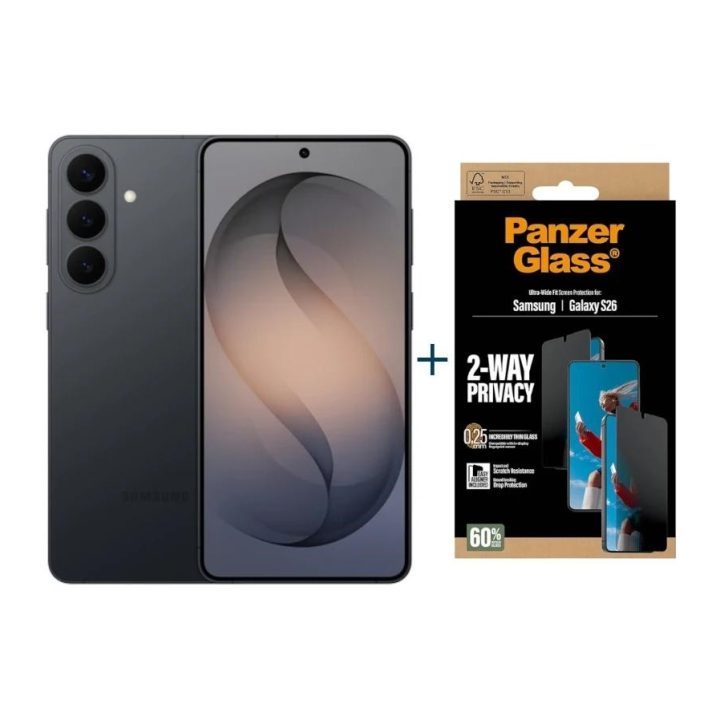 Samsung Galaxy S26 5G 256Gb Black+Prot Priv Panzer…