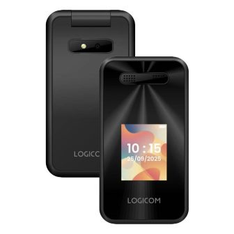 Logicom Fleep S90 Telemóvel Básico 4G 2,40" DS Preto