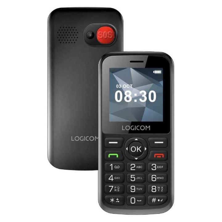 Logicom Posh S85 Basic Mobile Phone 4G 2.51" DS Black