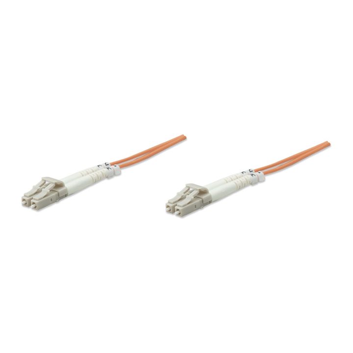 Intellinet 5.0m LC M/M Fiber Optic and InfiniBand Cable 5 m Orange