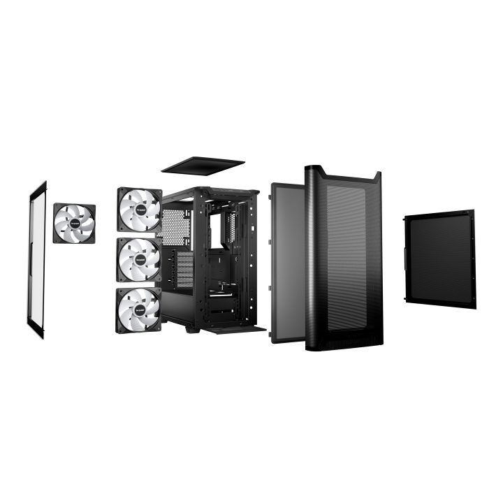 be quiet! Pure Base 501 LX Black Midi Tower Negro