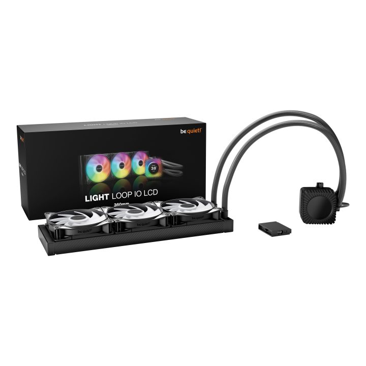 be quiet! LIGHT LOOP IO LCD | 360mm Procesador Sistema de…