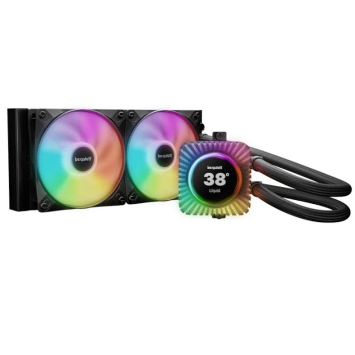 be quiet! LIGHT LOOP IO LCD | 240mm Procesador Sistema de…