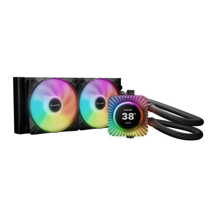 be quiet! LIGHT LOOP IO LCD | 240mm All-in-One CPU Liquid Cooler 12…