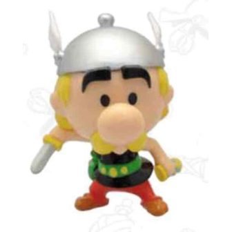 Figura Plastoy asterix & obelix asterix el galo chibi mini PVC (60595)