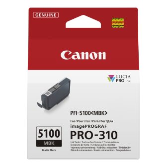 Canon PFI-5100 MBK cartucho de tinta 1 unidade(s) Original Preto mate