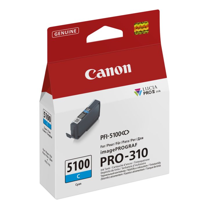 Canon PFI-5100 C cartucho de tinta 1 unidade(s) Original Ciano