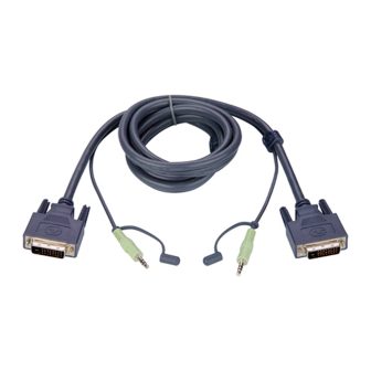 ATEN 6ft DVI-D cable para video, teclado y ratón (kvm) Negro 1,8 m