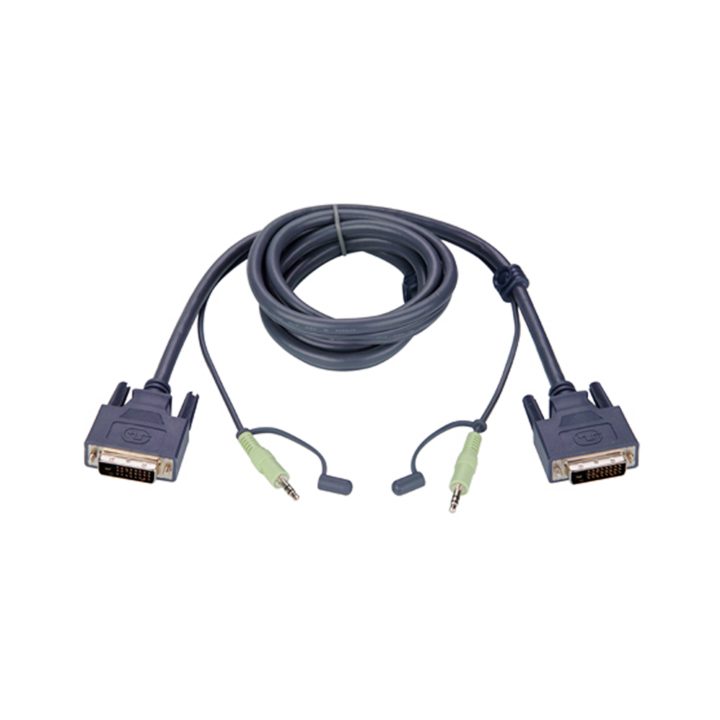 ATEN 6ft DVI-D cable for video, keyboard and mouse (KVM) Black 1.8 m