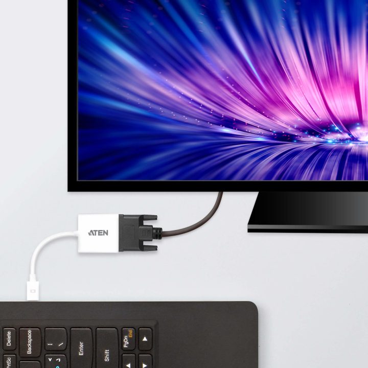 ATEN Adaptador de Mini DisplayPort a DVI