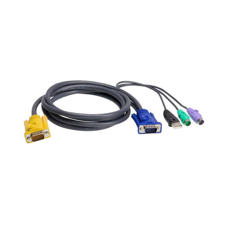 ATEN Cabo KVM PS/2-USB de 1,8 m