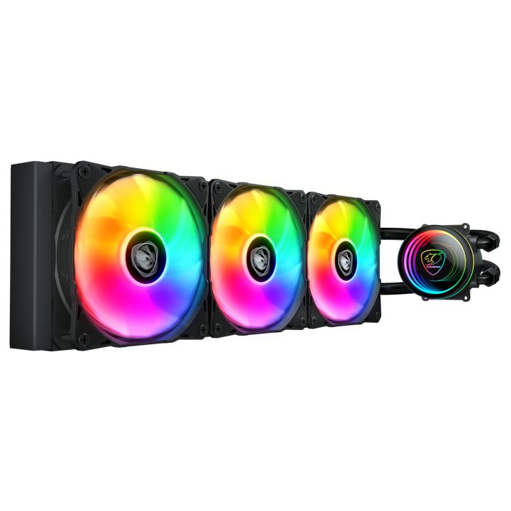 COUGAR CGR-PSDELRGB-B-360 All-in-One Liquid CPU Cooler 12 cm Black