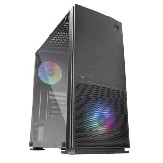 Mars Gaming MC220 carcasa de ordenador Negro