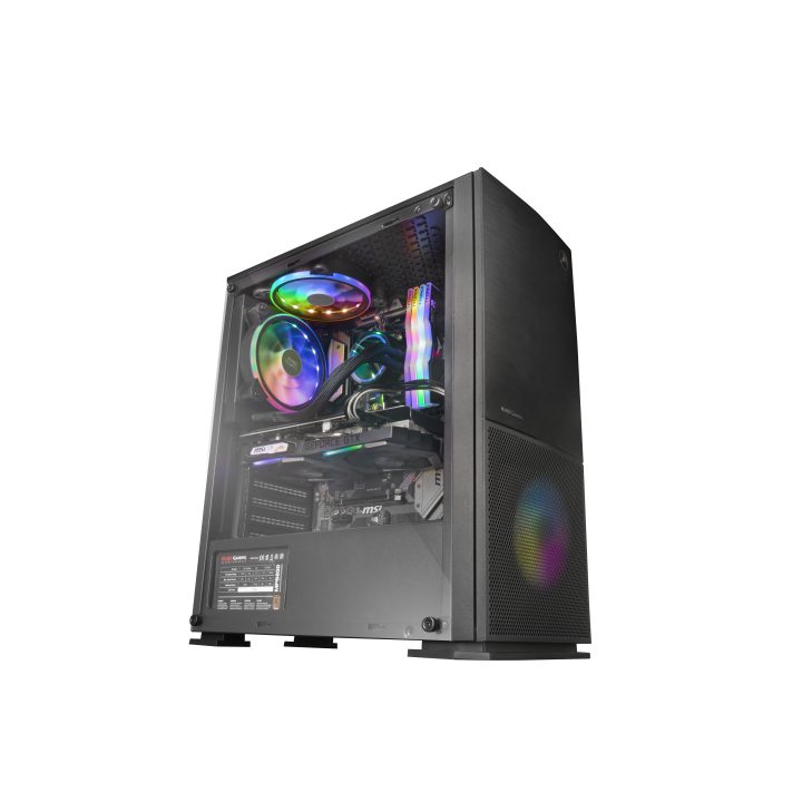 Mars Gaming MC220 caixa de computador Preto